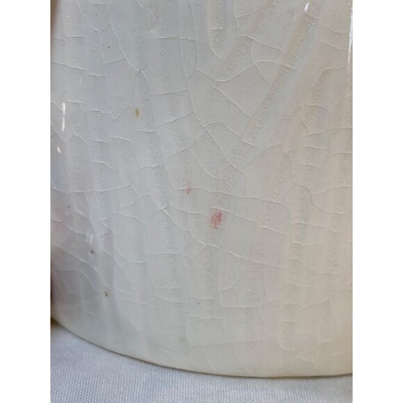 Ceramic Planter Kitschy Cat School Girl  Book Doll Nursery VTG - Picture 7 of 14